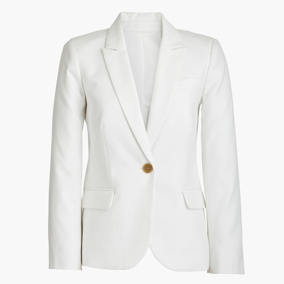 J. Crew Factory Jackets & Blazers - New JCREW Cotton Work Blazer in White